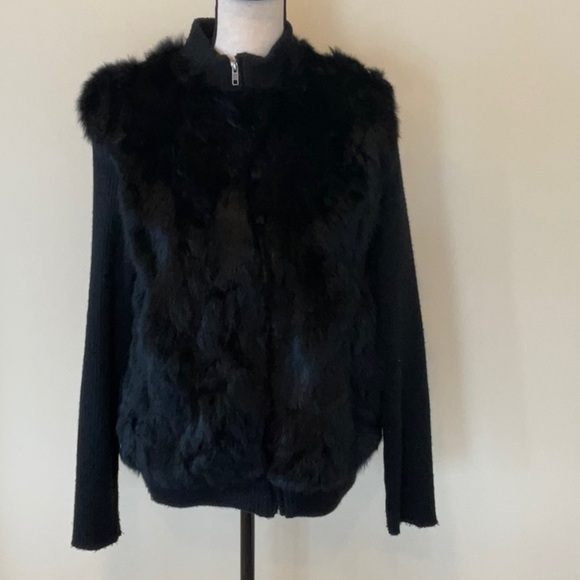 ADRIENNE LANDAU Rabbit Jacket - Picture 2 of 10